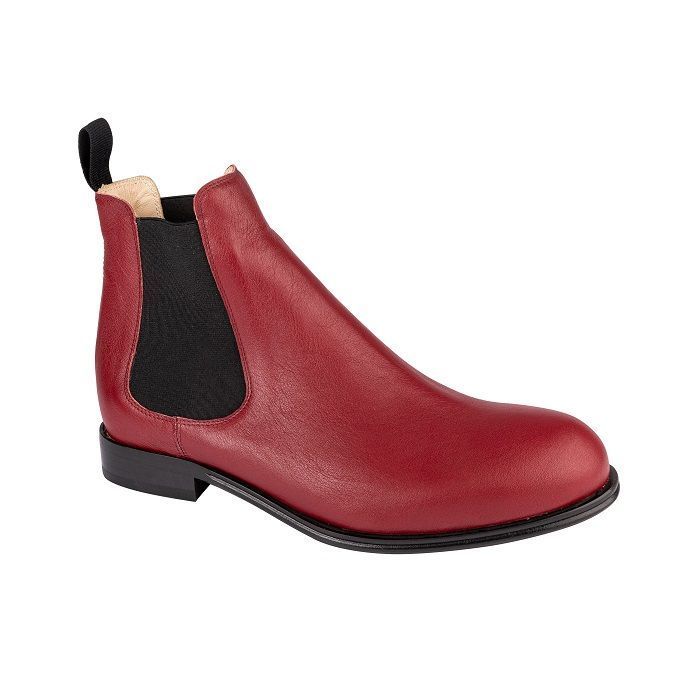 Boots hotsell rouge homme
